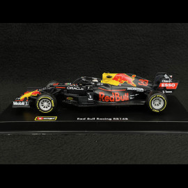 Duo Red Bull T-Shirt + 1/43 Modellautos Bburago Max Verstappen World Champion