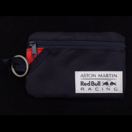 Trio Aston Martin Red Bull Racing Windjacke + Geldbörse + Schlüsselanhänger Marineblau
