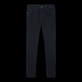 Duo Eden Park Jeans + Eden Park Gürtel Schwarz Leder