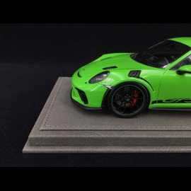 1/18 Vitrine für Porsche Modelle Boden kunstleder grau premium quality