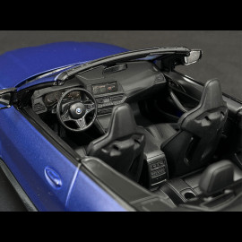 BMW M4 Cabriolet G83 2020 Portimão Blue Matt Metallic 1/18 Minichamps 155021030