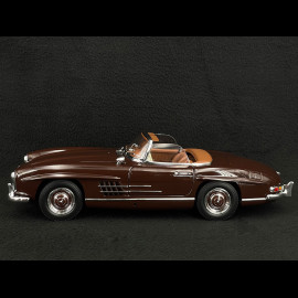 Mercedes-Benz 300 SL Roadster W198 1957 Dark red 1/18 Minichamps 180039037