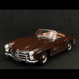 Mercedes-Benz 300 SL Roadster W198 1957 Dunkelrot 1/18 Minichamps 180039037