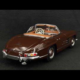 Mercedes-Benz 300 SL Roadster W198 1957 Dunkelrot 1/18 Minichamps 180039037