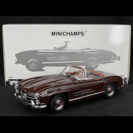 Mercedes-Benz 300 SL Roadster W198 1957 Dark red 1/18 Minichamps 180039037