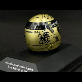 ULTRA RARE - Handsigniert Michael Schumacher Helm GP Spa 2011 20th Years in F1 1/8 Minichamps 9021003127