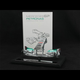 ULTRA RARE - Handsigniert Michael Schumacher Mercedes W02 Nose Cone F1 1/12 Amalgam