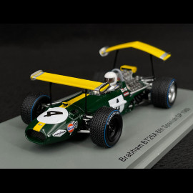 Jacky Ickx Brabham BT26A Nr 4 Platz 6. 1969 España F1 Grand Prix 1/43 Spark S8315