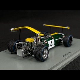 Jacky Ickx Brabham BT26A Nr 4 Platz 6. 1969 España F1 Grand Prix 1/43 Spark S8315