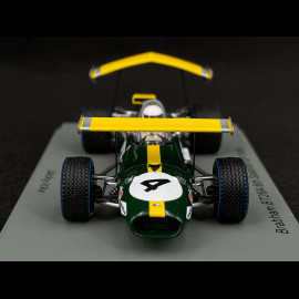 Jacky Ickx Brabham BT26A Nr 4 Platz 6. 1969 España F1 Grand Prix 1/43 Spark S8315