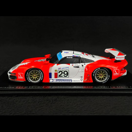 Porsche 911 GT1 typ 993 Nr 29 24h Le Mans 1997 JB Racing 1/43 Spark S5606