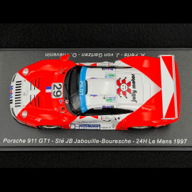 Porsche 911 GT1 typ 993 Nr 29 24h Le Mans 1997 JB Racing 1/43 Spark S5606