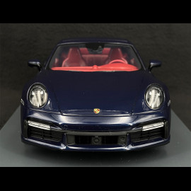 Porsche 911 Turbo S Type 992 2021 Nachtblau metallic 1/18 Schuco 450052500