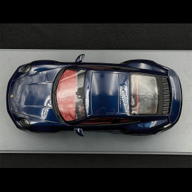 Porsche 911 Turbo S Type 992 2021 Nachtblau metallic 1/18 Schuco 450052500