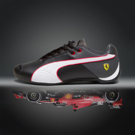 Ferrari Schuhe F1 Team Leclerc Sainz Puma Future Cat Schwarz 307889-01 - herren