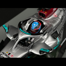 George Russell Mercedes-AMG W13E Nr 63 Sieger 2022 Brasil F1 Grand Prix 1/18 Spark 18S777