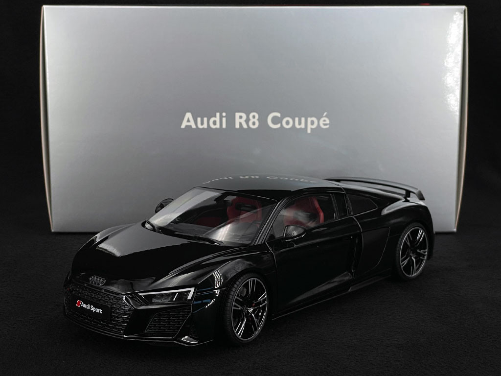 Audi R8 2021 Black 1/18 Keng Fai VAKF-0353 - Elfershop