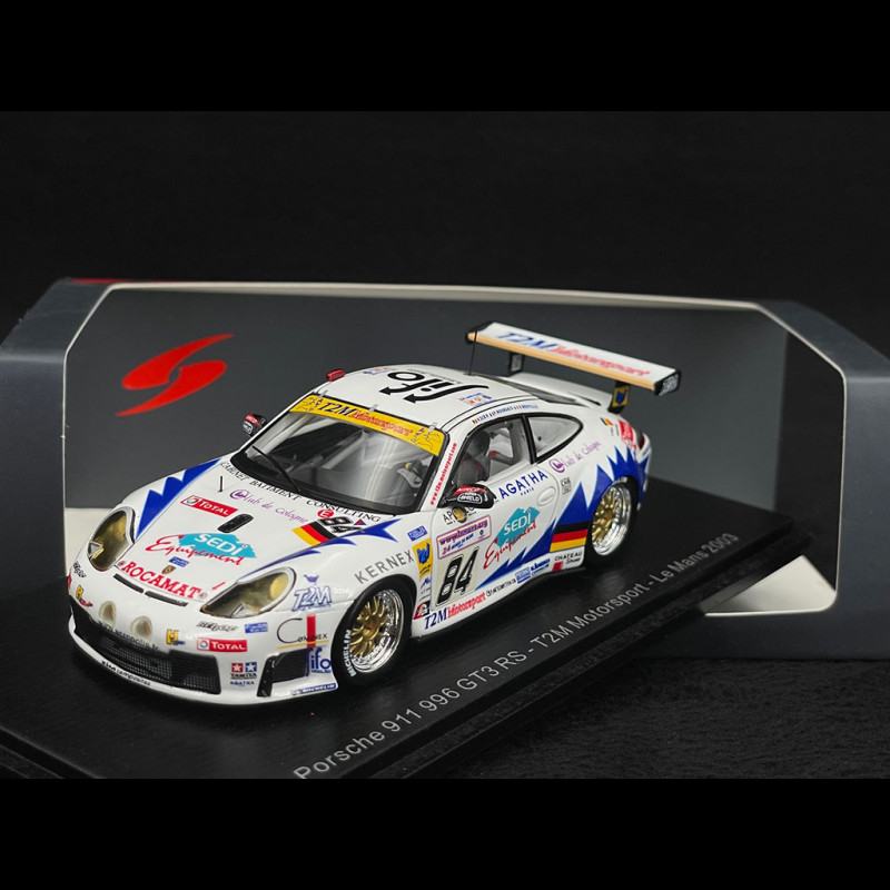 Porsche 911 GT3 RS typ 996 Le Mans 2003 n° 84 T2M Motorsport