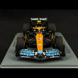 Lando Norris McLaren MCL36 n° 4 6th 2022 Abu Dhabi F1 Grand Prix 1/43 Spark S8554