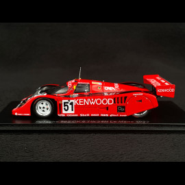 Porsche 962 CK6 Nr 51 Platz 7. 24h Le Mans 1996 Kremer Racing 1/43 Spark S9891