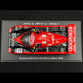 Porsche 962 CK6 Nr 51 Platz 7. 24h Le Mans 1996 Kremer Racing 1/43 Spark S9891