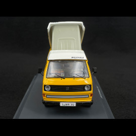 Volkswagen Combi Transporter T3a Westfalia Camper 1979 Gelb / Weiß 1/43 Schuco 450359300