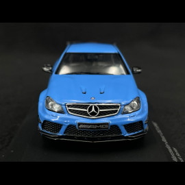 Mercedes AMG C63 Black Series Coupé 2012 Blau 1/43 Solido S4311607