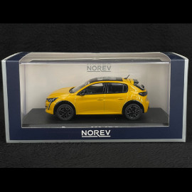 Peugeot 208 GT Pack 2022 Faro Yellow 1/43 Norev 472835