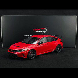 Honda Civic Type R 2023 Rallye Red 1/18 Top Speed TS0485