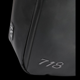 Porsche 718 Roll-top Backpack Tarpaulin Black WAP0350080R718