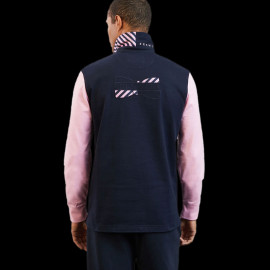 Eden Park Polo shirt Long sleeves French flair Pink / Blue H23MAIML0008 - men