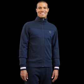 Eden Park Jacke Une Deux Softshell Sweatshirt Dunkelblau H23MAISW0007 - Herren