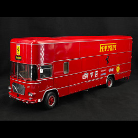 Fiat OM 150 Rolfo Ferrari race transporter 1967 red 1/18 CMR CMR176