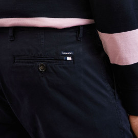 Duo Eden Park Shirt with contrasting elbow patches + Eden Park Pants Chino