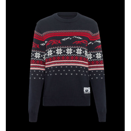 Porsche Pullover Weihnachten Design Marine Blau WAP793RESS - unisex