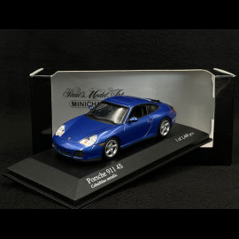 Porsche 911 Carrera 4S Type 996 2001 Cobalt blue metallic 1/43 Minichamps 400061074
