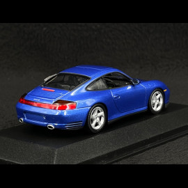 Porsche 911 Carrera 4S Type 996 2001 Cobalt blue metallic 1/43 Minichamps 400061074