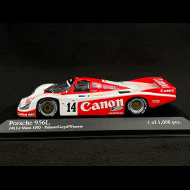 Porsche 956 L n° 14 2nd 24h Le Mans 1985 Canon-Gti Racing 1/43 Minichamps 430856514 Porsche 956 L n° 14 2nd 24h Le Mans 1985 Canon-Gti Racing 1/43 Minichamps 430856514