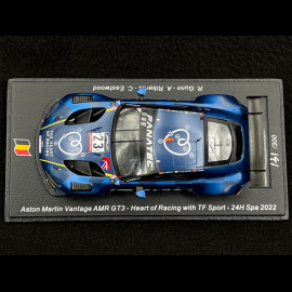 Aston Martin Vantage AMR GT3 n° 23 24h Spa 2022 1/43 Spark SB521