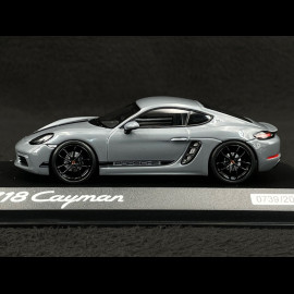 Porsche 718 Cayman Typ 982 Style Edition 2022 Arktischesgrau 1/43 Minichamps WAP0204180RCAY