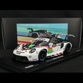 Porsche 911 RSR Type 991 n° 91 Goodbye 8h Bahreïn 2022 1/18 Spark WAP0219030RRSR