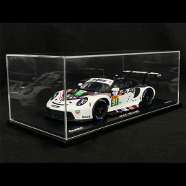 Porsche 911 RSR Typ 991 n° 91 Goodbye 8h Bahreïn 2022 1/18 Spark WAP0219030RRSR