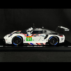 Porsche 911 RSR Typ 991 n° 91 Goodbye 8h Bahreïn 2022 1/18 Spark WAP0219030RRSR