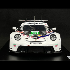 Porsche 911 RSR Typ 991 n° 91 Goodbye 8h Bahreïn 2022 1/18 Spark WAP0219030RRSR