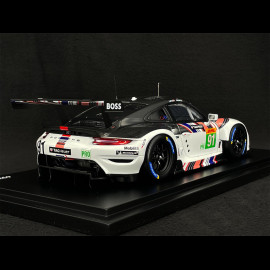 Porsche 911 RSR Typ 991 n° 91 Goodbye 8h Bahreïn 2022 1/18 Spark WAP0219030RRSR