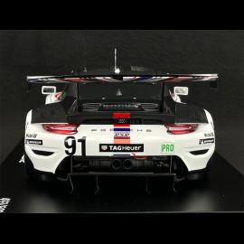 Porsche 911 RSR Typ 991 n° 91 Goodbye 8h Bahreïn 2022 1/18 Spark WAP0219030RRSR