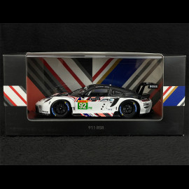 Porsche 911 RSR Type 991 n° 92 3. 8h Bahrein 2022 1/43 Spark WAP0209040RRSR