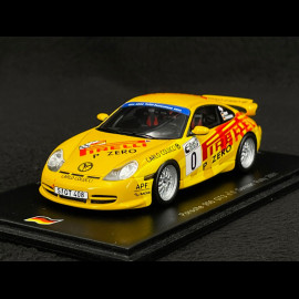 Porsche 911 GT3 Type 996 n° 0 German Rally 2001 Pirelli 1/43 Spark SG017