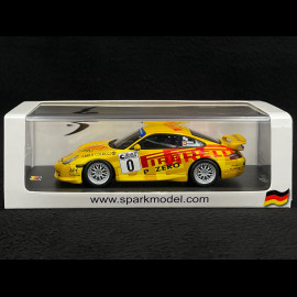 Porsche 911 GT3 Type 996 n° 0 German Rally 2001 Pirelli 1/43 Spark SG017