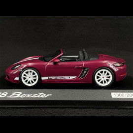 Porsche 718 Boxster Typ 982 Style Edition 2022 Rubystern Rot 1/43 Minichamps WAP0202020RBXT